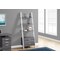 Monarch Specialties Bookshelf, Bookcase, Etagere, Ladder, 4 Tier, 69"H, Office, Bedroom, Laminate, Grey, White I 2756 - alternate 3